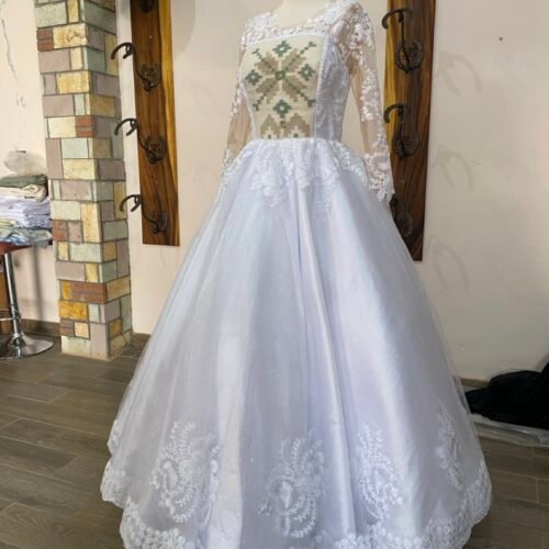 Vestido de novia flor zapoteca